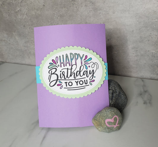 Happy Birthday to You | Pop Up Gift Card
