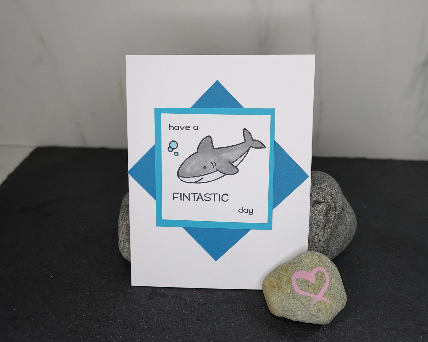 Fin-tastic Shark Card