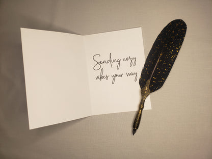 Warmest Winter Wishes | Cocoa & Sweater Card